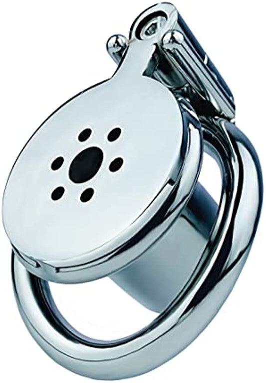 Ultra-Narrow Steel Male Chastity Cage