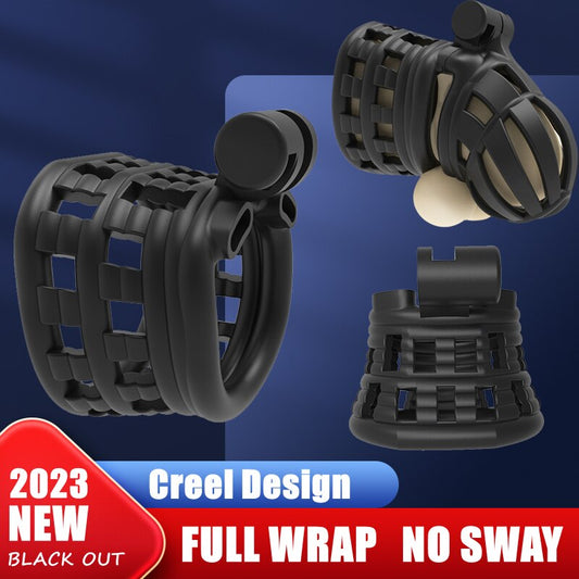 BLACKOUT 2023 CREEL Chastity Device - Wrap Ring