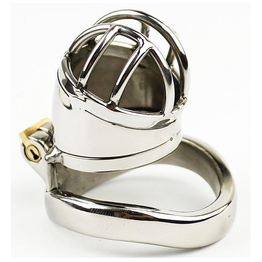 Chaste Bird Male Stainless Steel Cock Cage Penis Ring Device