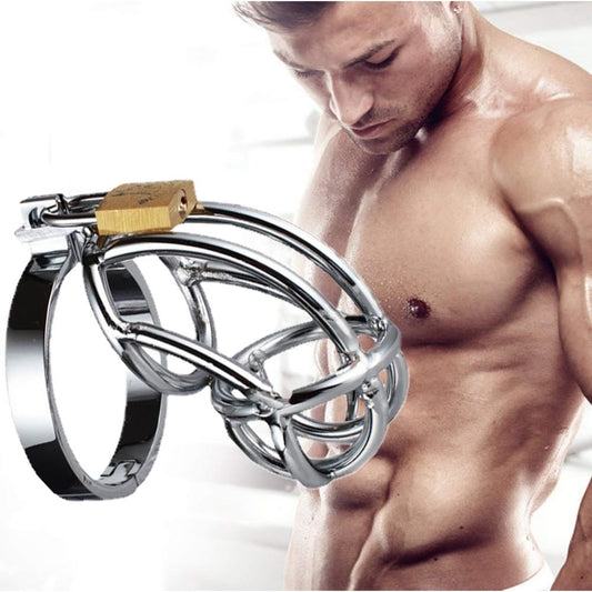 Male Chastity Lock Stainless Steels CB Chastity Device