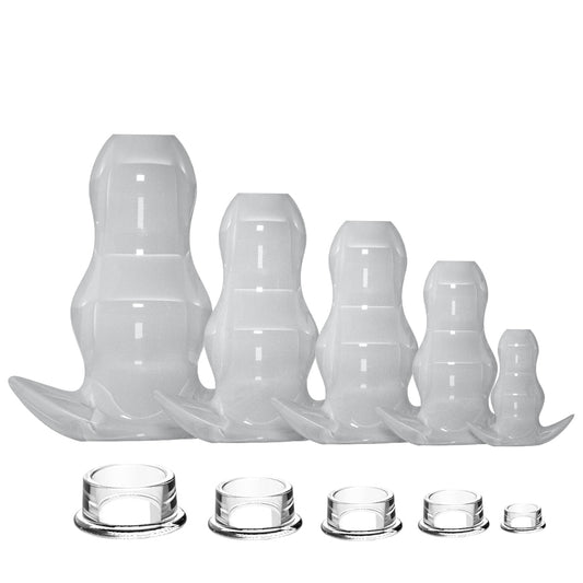 Silicone Hollow Anal Plug | Vaginal and Anal Speculum Expander