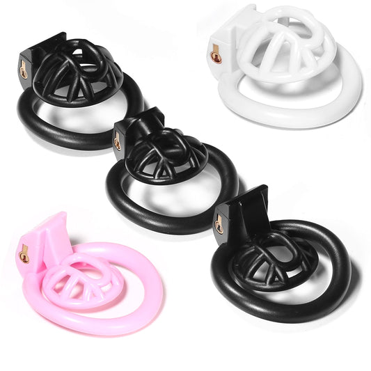 Super Small Penis Ring Chastity Cage | Locked In Lust Device