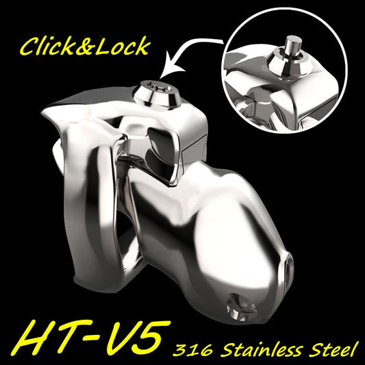 CHASTE BIRD 2023 Stainless Steel Cock Cage - Fetish Toy