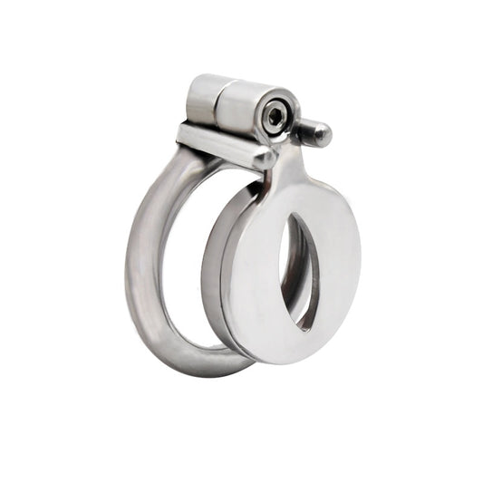 Negative Chastity Cage | Steel Cock Cage | Flat Lock