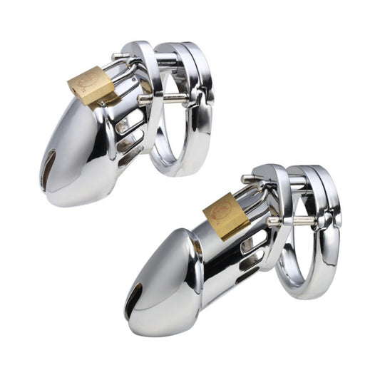 Metal Male Chastity Device - Husband Loyalty Cock Cage