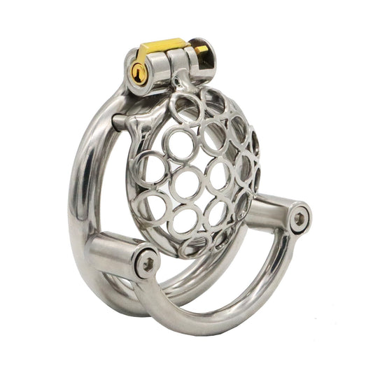 Super Small Chastity Device - Stainless Steel Cock Cage