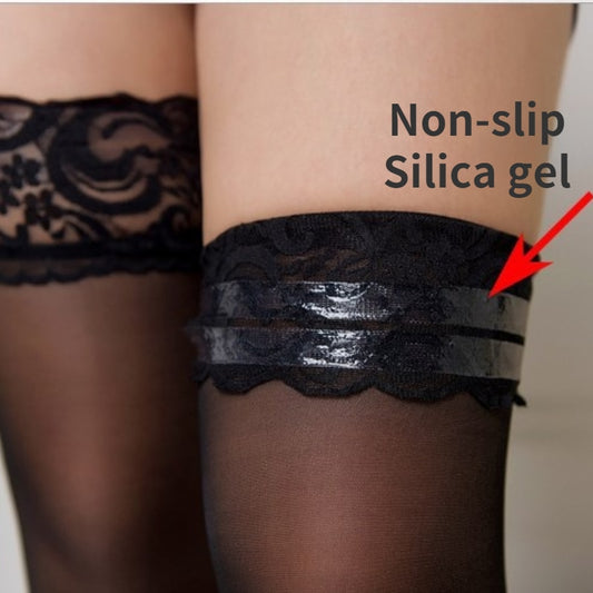 Sexy Lace Knee High Socks | Women's Stockings