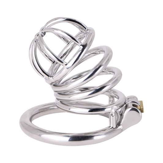 Small Stainless Steel Cock Cage - Male Chastity Device